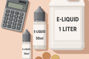 Quel format e-liquide choisir en 2026 : 10ml, 50ml ou 1 litre ?